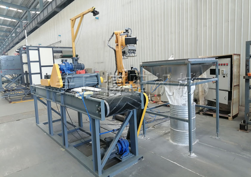 片堿全自動拆包機優(yōu)勢介紹、自動拆包機械手應用特點